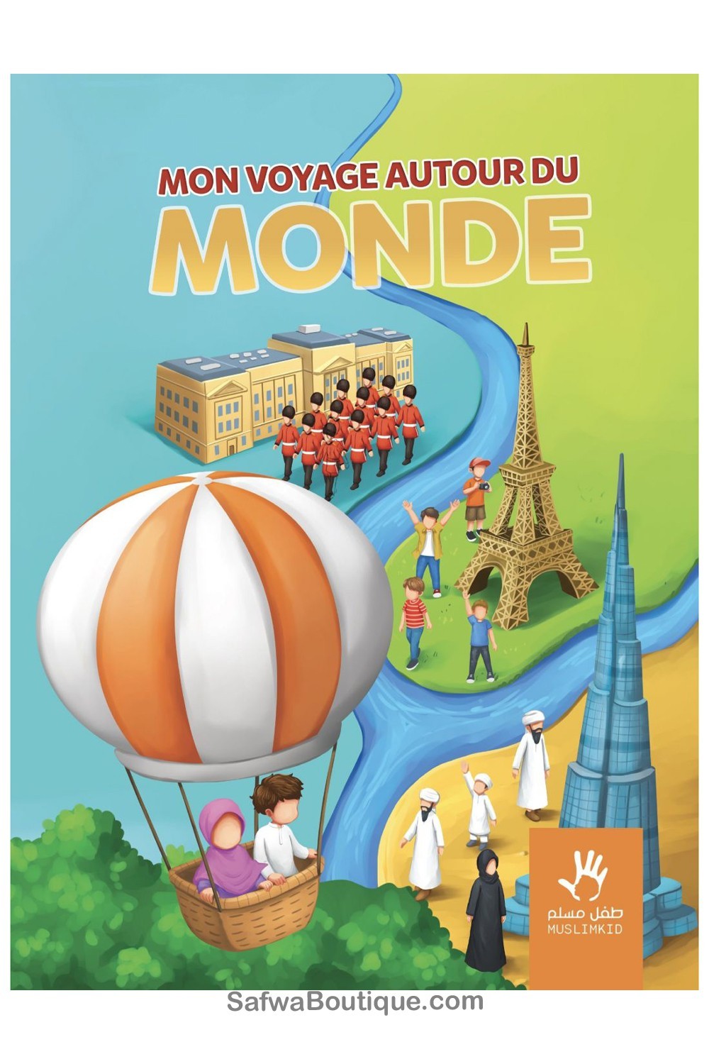 Il Mio Viaggio Intorno Al Mondo - Edizioni MuslimKid-Livres Enfants-Safwa Boutique