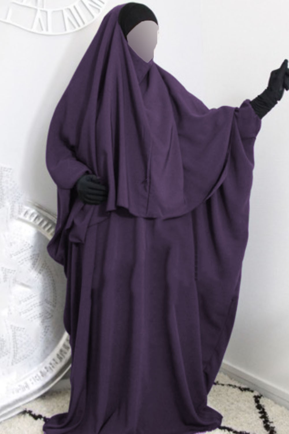 Khimar Maryam di Umm Hafsa-Hijab & Khimar-Safwa Boutique