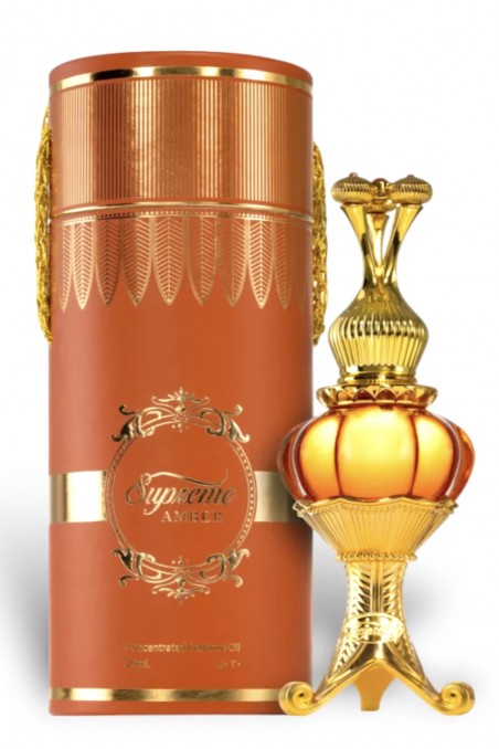 Aceite de perfume Supreme Amber Unisex 20ml Bait Al Bakhoor - Perfumes Afnan-Huiles de parfums-Safwa Boutique