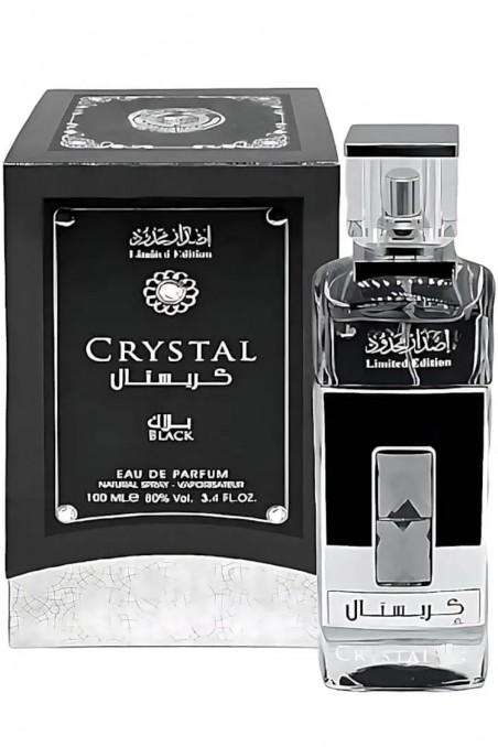 Ard Al Zaafaran Eau de Parfum Crystal Black Edizione Limitata 100mL - Ard Al Zaafaran Dubai-Parfums Dubaï-Safwa Boutique