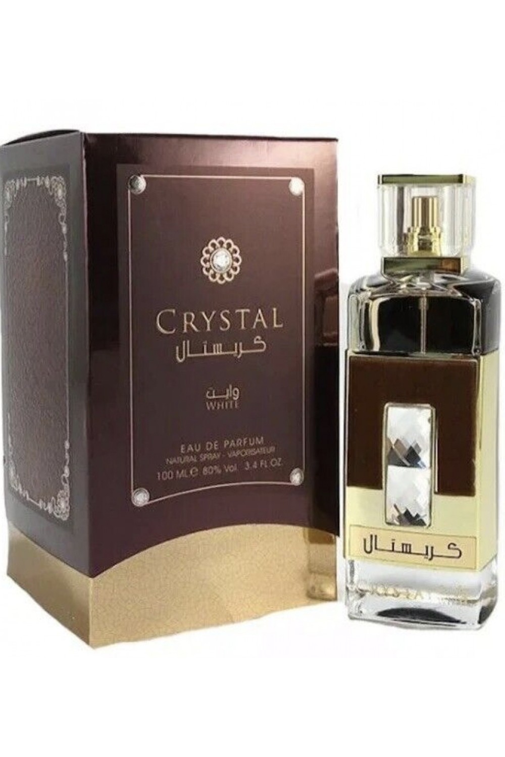 Ard Al Zaafaran Agua de Perfume Crystal White 100mL - Ard Al Zaafaran Dubái-Parfums Dubaï-Safwa Boutique