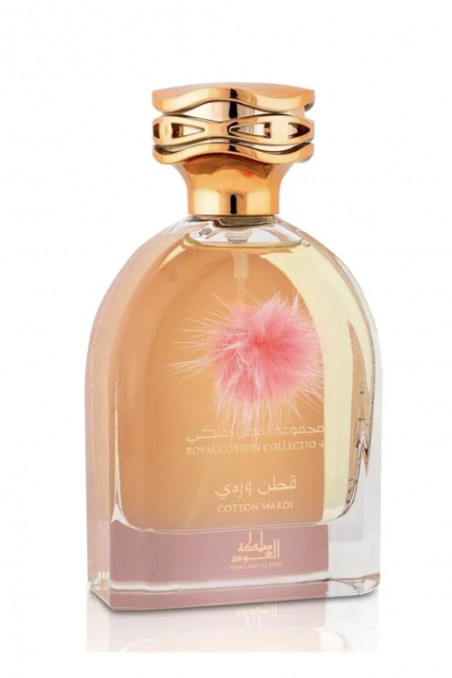 Água de Perfume Cotton Wardi 100ml - Perfumes Mamlakat Al Oud Dubai-Parfums Dubaï-Safwa Boutique