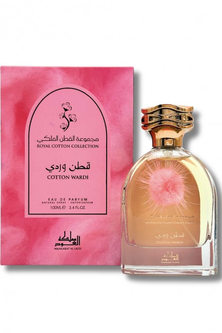 Eau de Parfum Cotton Wardi 100ml - Mamlakat Al Oud Perfumes Dubaï-Parfums Dubaï-Safwa Boutique