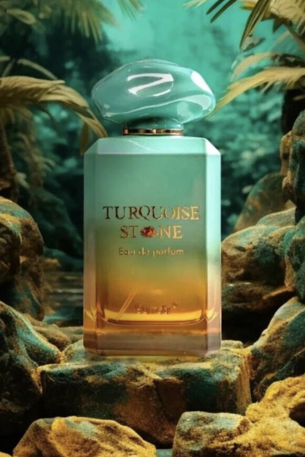 Eau de Parfum Turquoise Steen 100mL - Maison Surrati parfums-Parfums Dubaï-Safwa Boutique