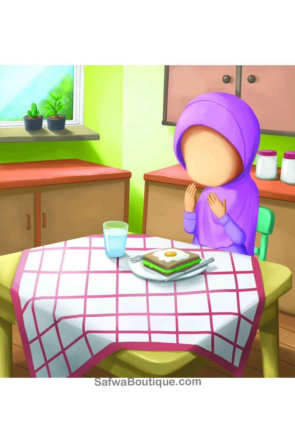 Min bog med bønner for piger - MuslimKid-udgaver-Livres Enfants-Safwa Boutique