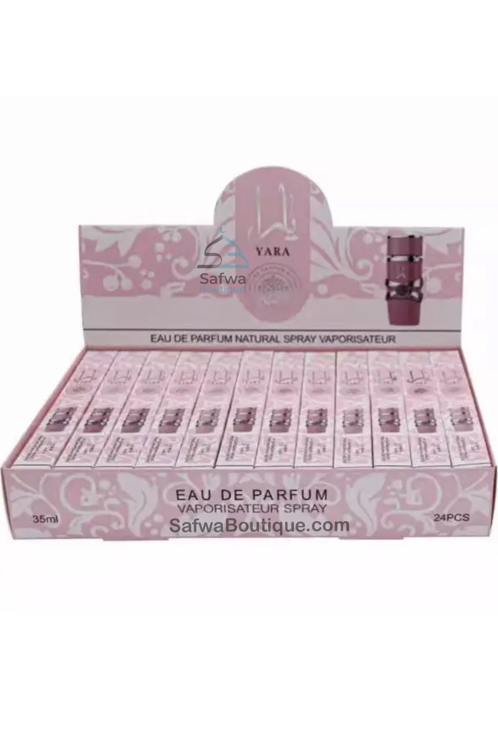 Eau de Parfum Mini Yara Pink lommeflaske spray 35ml-Spray perfume-Safwa Boutique