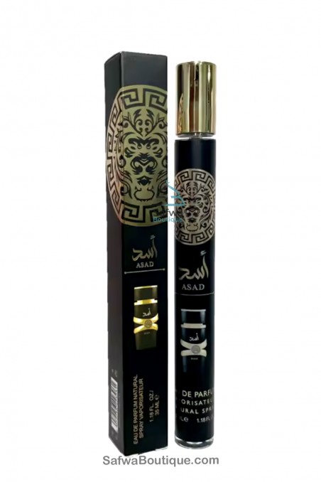 Água de Perfume Mini ASAD spray de bolso 35ml-Spray perfume-Safwa Boutique