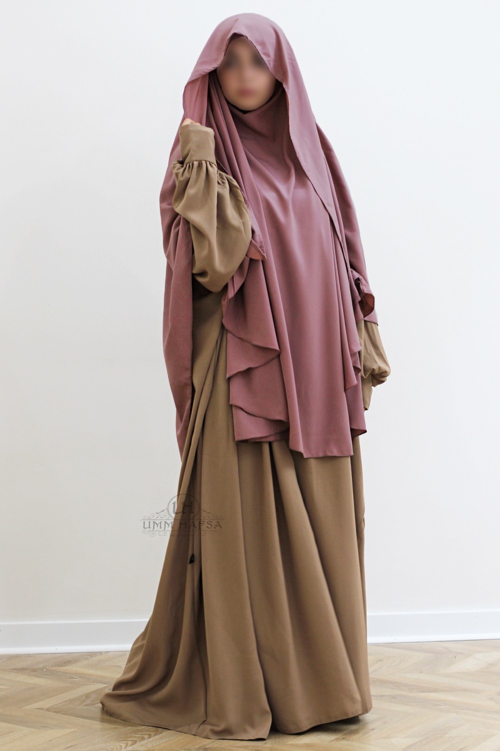 Khimar Malika-lippis Umm Hafsan toimesta-Hijab & Khimar-Safwa Boutique