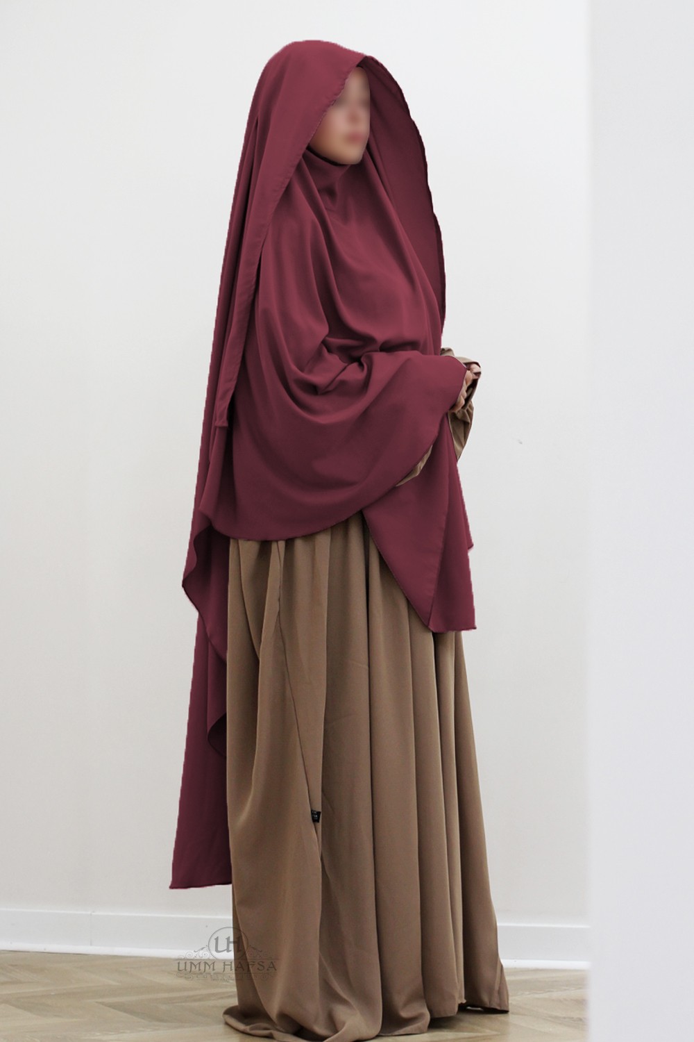 Khimar Malika casquette by Umm Hafsa-Hijab & Khimar-Safwa Boutique