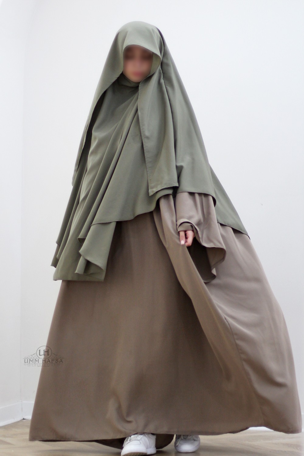 Khimar Malika-lippis Umm Hafsan toimesta-Hijab & Khimar-Safwa Boutique