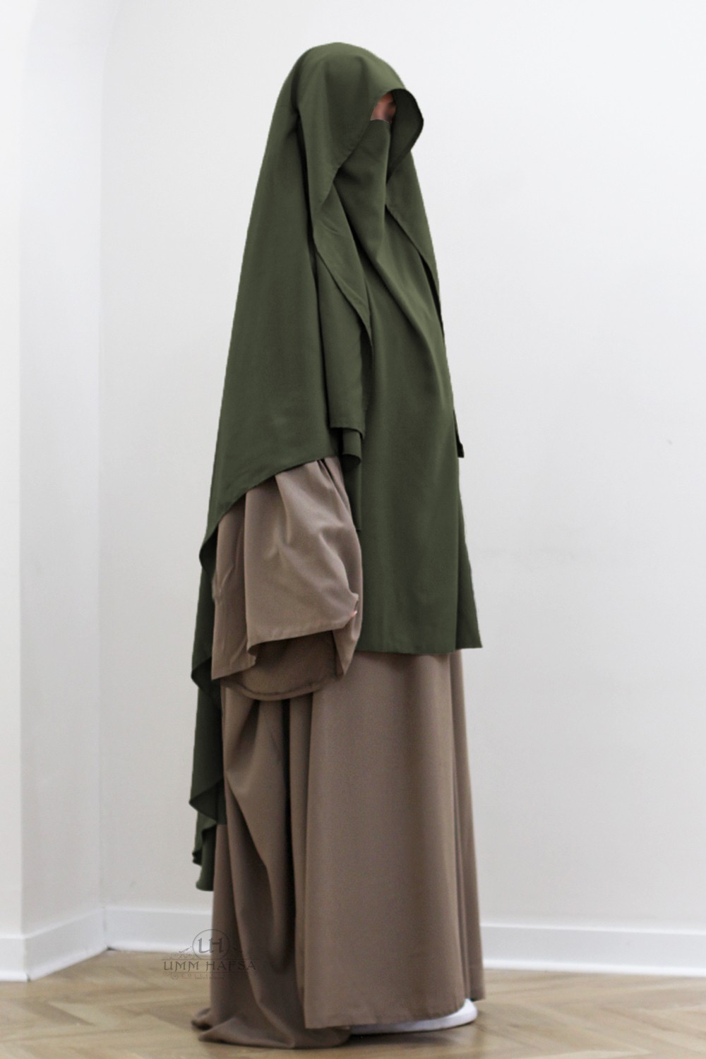 Khimar Malika casquette by Umm Hafsa-Hijab & Khimar-Safwa Boutique