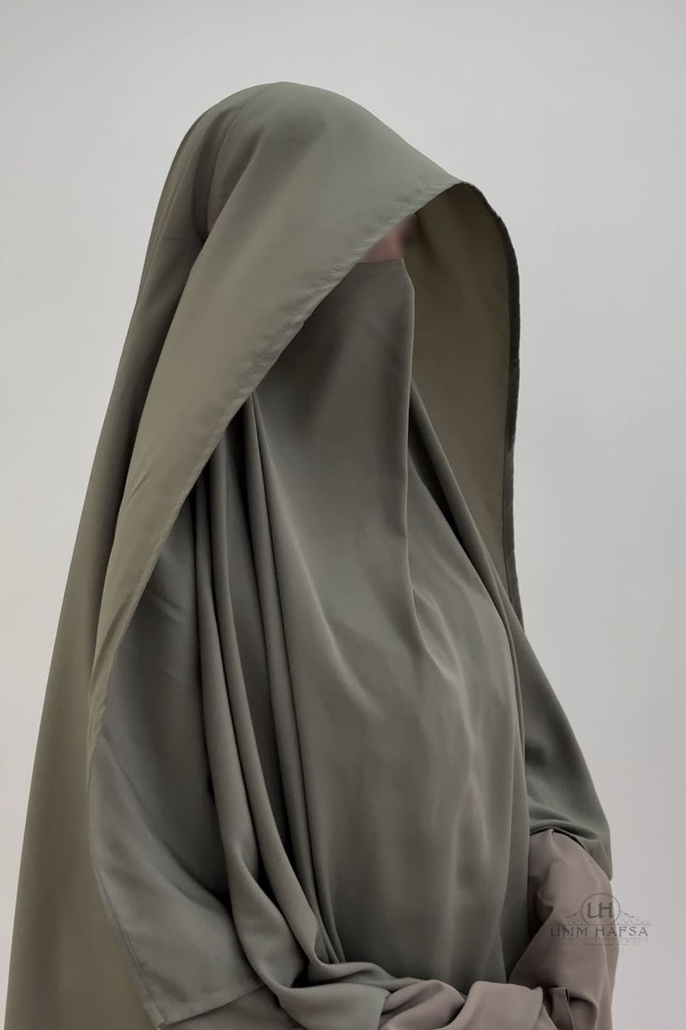 Khimar Malika casquette by Umm Hafsa-Hijab & Khimar-Safwa Boutique