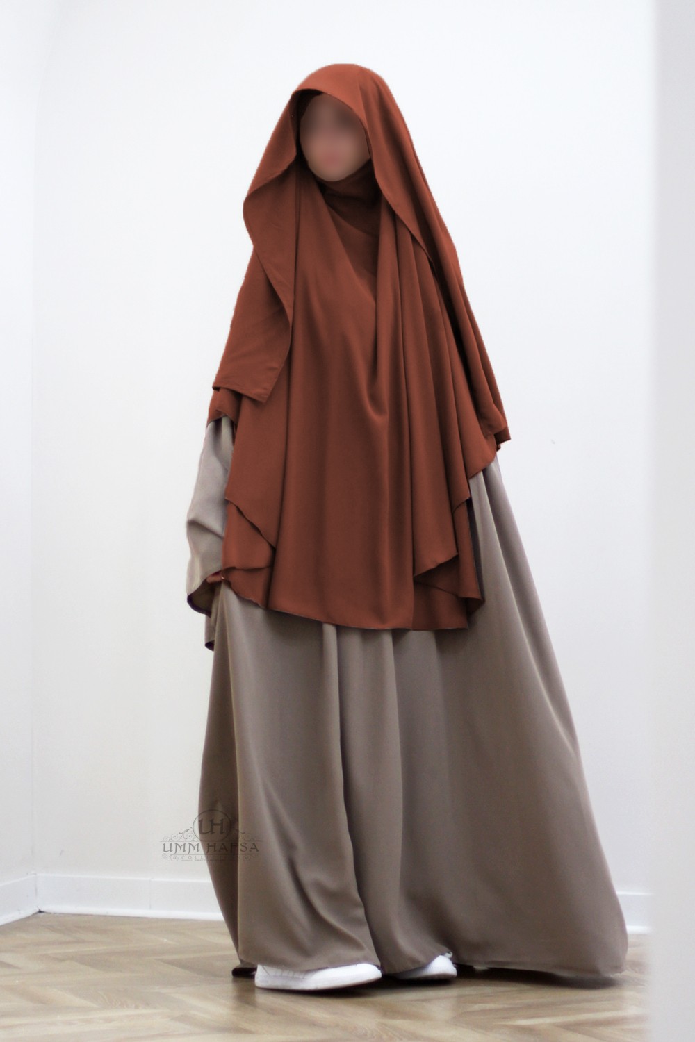 Khimar Malika casquette by Umm Hafsa-Hijab & Khimar-Safwa Boutique