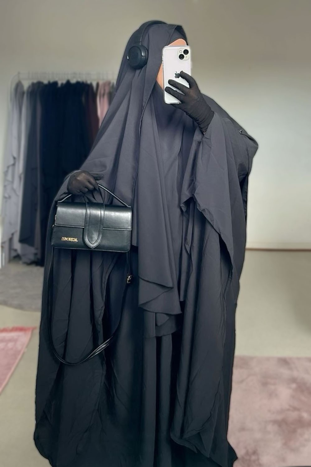 Khimar Malika-lippis Umm Hafsan toimesta-Hijab & Khimar-Safwa Boutique