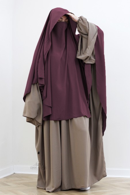 Khimar Malika casquette by Umm Hafsa-Hijab & Khimar-Safwa Boutique