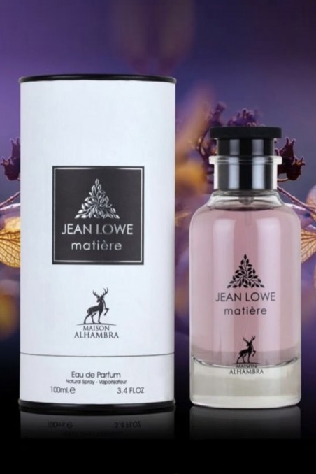 Água de Perfume Jean Lowe Matière Alhambra 100mL - Casa Alhambra Perfumes Dubai-Parfums Dubaï-Safwa Boutique