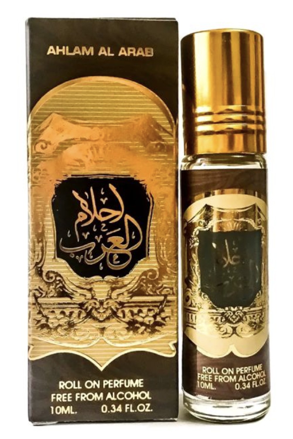 Acqua di Profumo Roll on Ahlam al Arab 10ml - Ard Al Zaafaran Dubai-Parfums en roll-on-Safwa Boutique