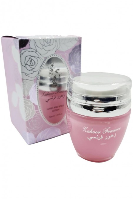 Hand- en Lichaamscrème Zahoor Francee 45g - Ard Al Zaafaran Dubai-Crème de Beauté-Safwa Boutique