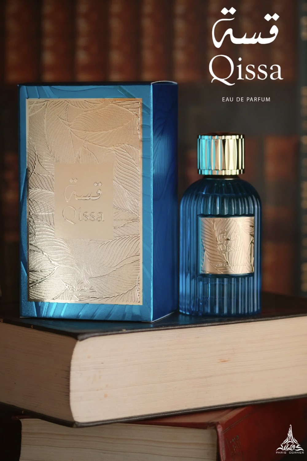 Eau de Parfum Paris Corner Emir Qissa Blau 100mL - Emir Paris Corner-Parfüms Dubaï-Safwa Boutique