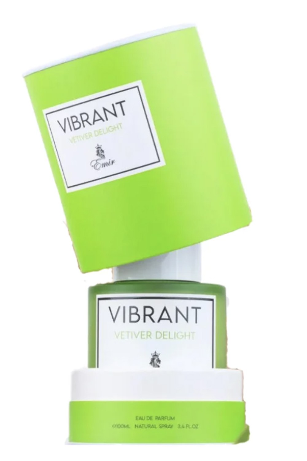 Eau de Parfum Vibrant Vetiver Delight 100mL - Emir Paris Hjørne-Parfums Dubaï-Safwa Boutique