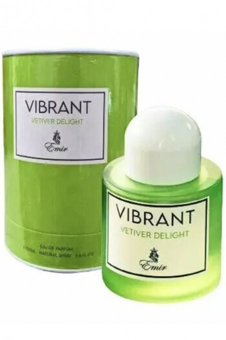 Eau de Parfum Vibrant Vetiver Delight 100mL - Emir Parijs Hoek-Parfums Dubaï-Safwa Boutique
