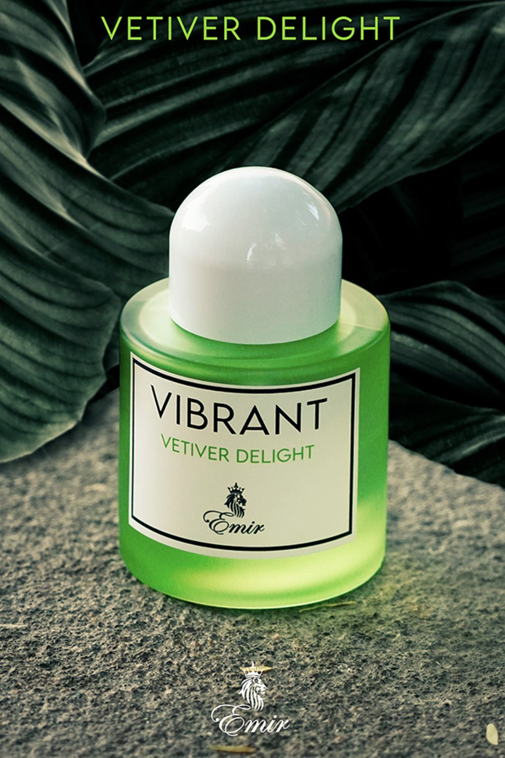 Água de Perfume Vibrant Vetiver Delight 100mL - Emir Paris Corner-Parfums Dubaï-Safwa Boutique