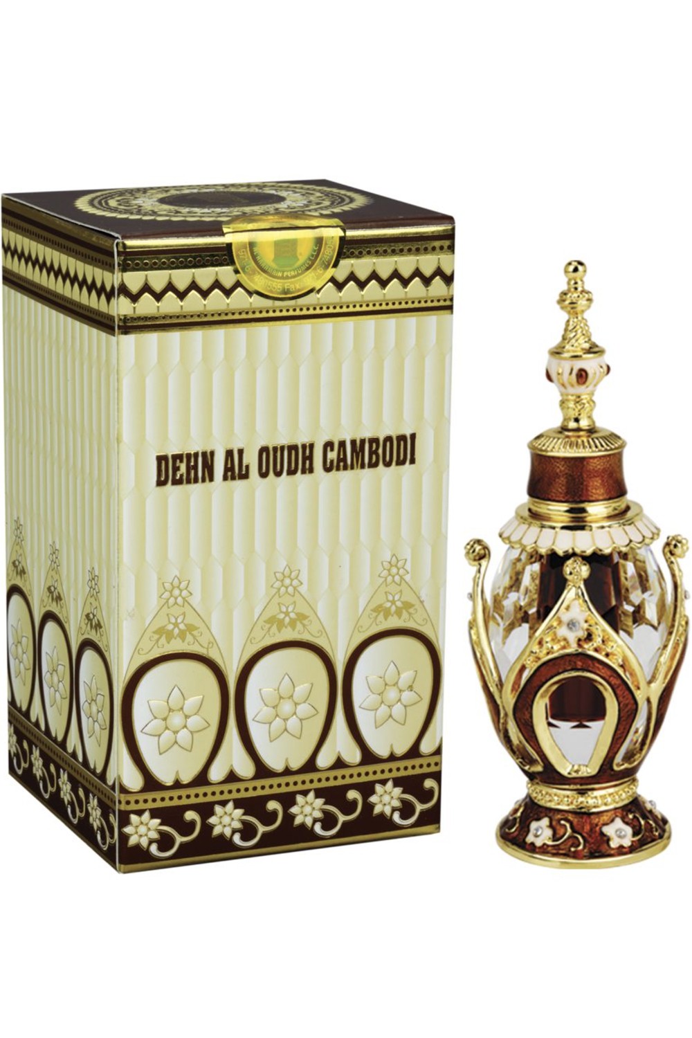 Haramain Dehnal Oudh Cambodi 3mL - Profumi Al Haramain-Huiles de parfums-Safwa Boutique