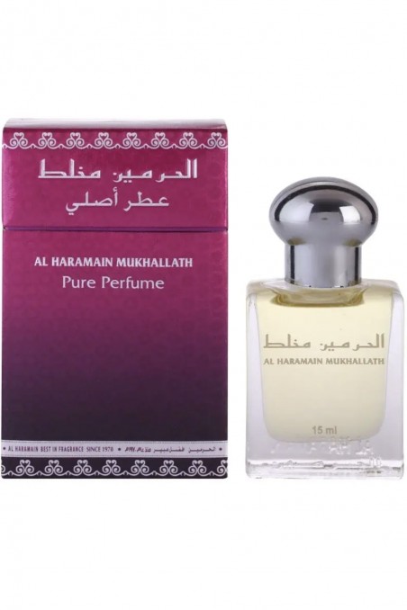 Khaltath Al Haramain Hajuvedet 15ml - Al Haramin Hajuvedet-Parfum sans alcool-Safwa Boutique