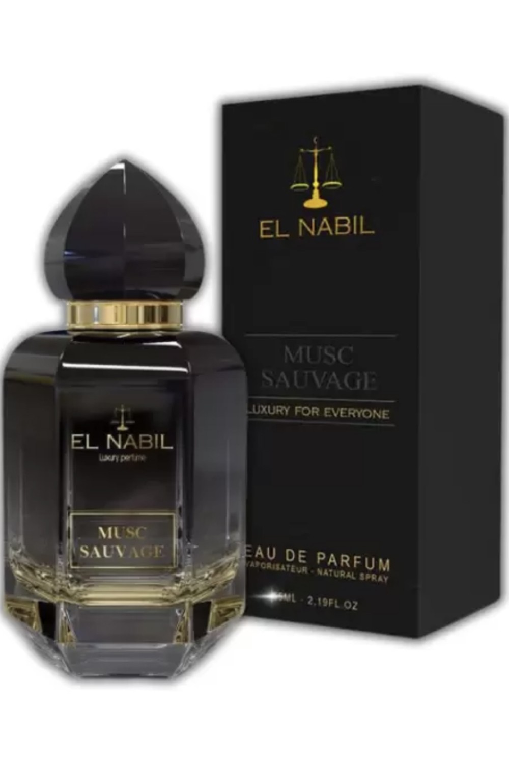 Acqua di Profumo Muschio Selvaggio 65mL - EL NABIL-Spray perfume-Safwa Boutique
