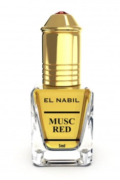Musc RED El Nabil 5mL - Extracto de Perfume Sin Alcohol -...
