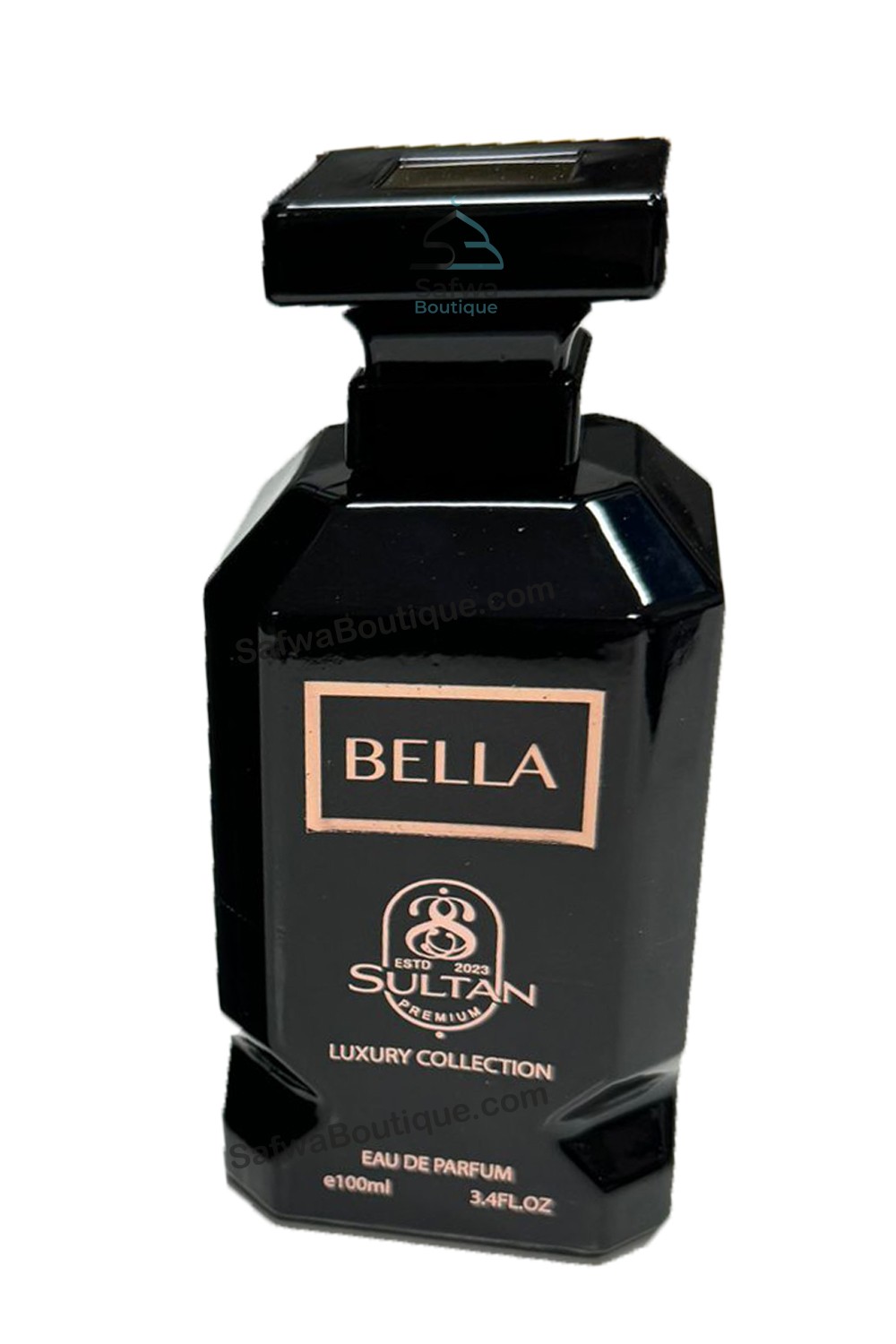 Água de Perfume Bella de Sultan 100mL - Coleção de Luxo Sultan-Parfums Dubaï-Safwa Boutique