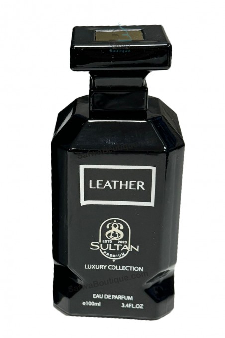 Eau de Parfum Læder fra Sultan 100mL - Sultan Luksus Kollektion-Parfums Dubaï-Safwa Boutique