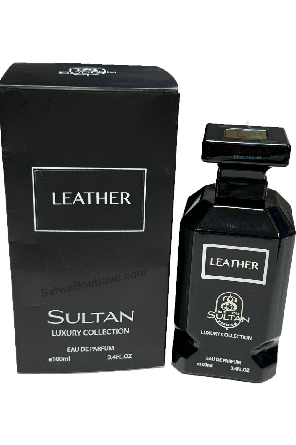 Agua de Perfume Leather de Sultan 100mL - Colección de Lujo Sultan-Parfums Dubaï-Safwa Boutique