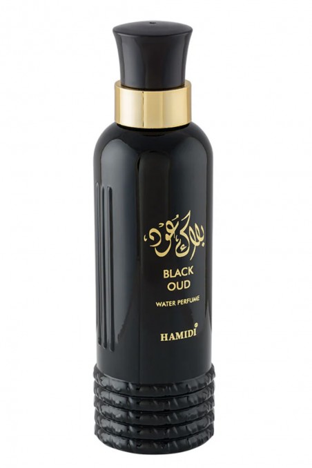 Hamidi Black Oud Perfume Water 100ml - Hamidi Perfumes Dubai-Dubaï Fragrances-Safwa Boutique