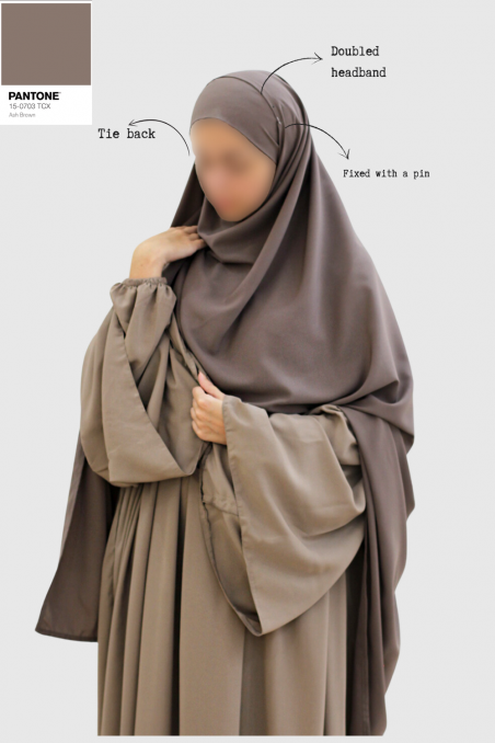 Hijab PAE XXL Umm Hafsan toimesta-Hijab & Khimar-Safwa Boutique