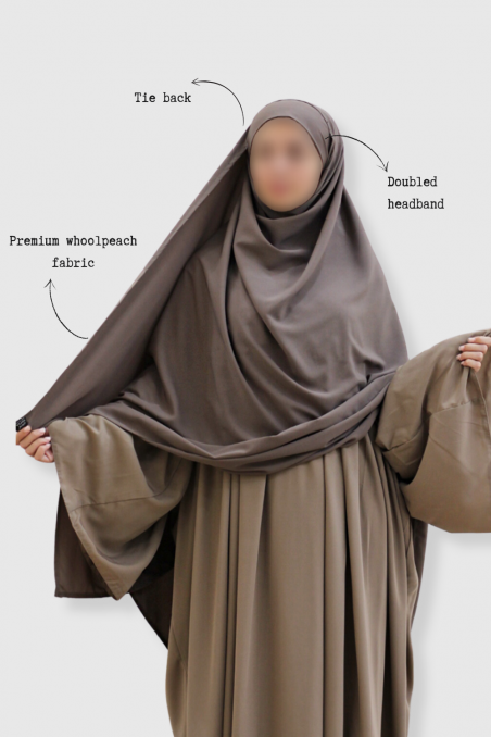 Hijab PAE XXL por Umm Hafsa-Hijab & Khimar-Safwa Boutique