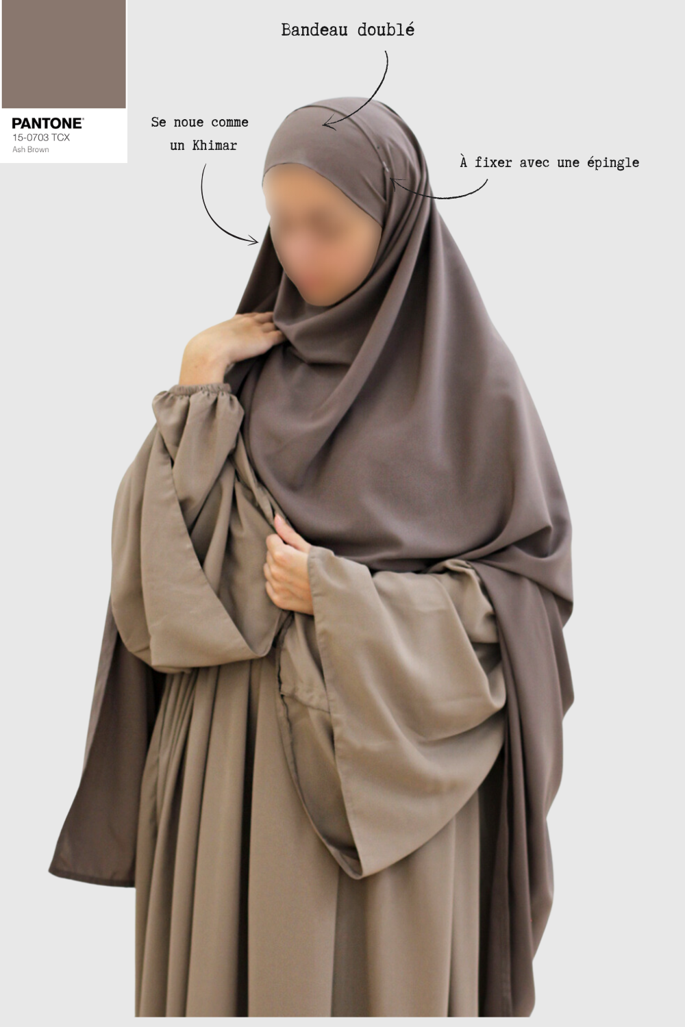 Hijab PAE XXL por Umm Hafsa-Hijab & Khimar-Safwa Boutique