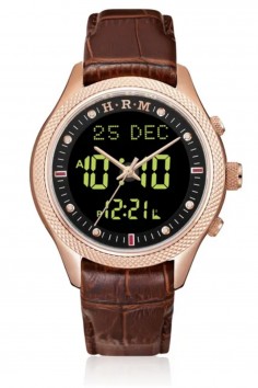 Original lyxklocka AL-HARAMEEN HA-6105 Azan tidklocka 50m...