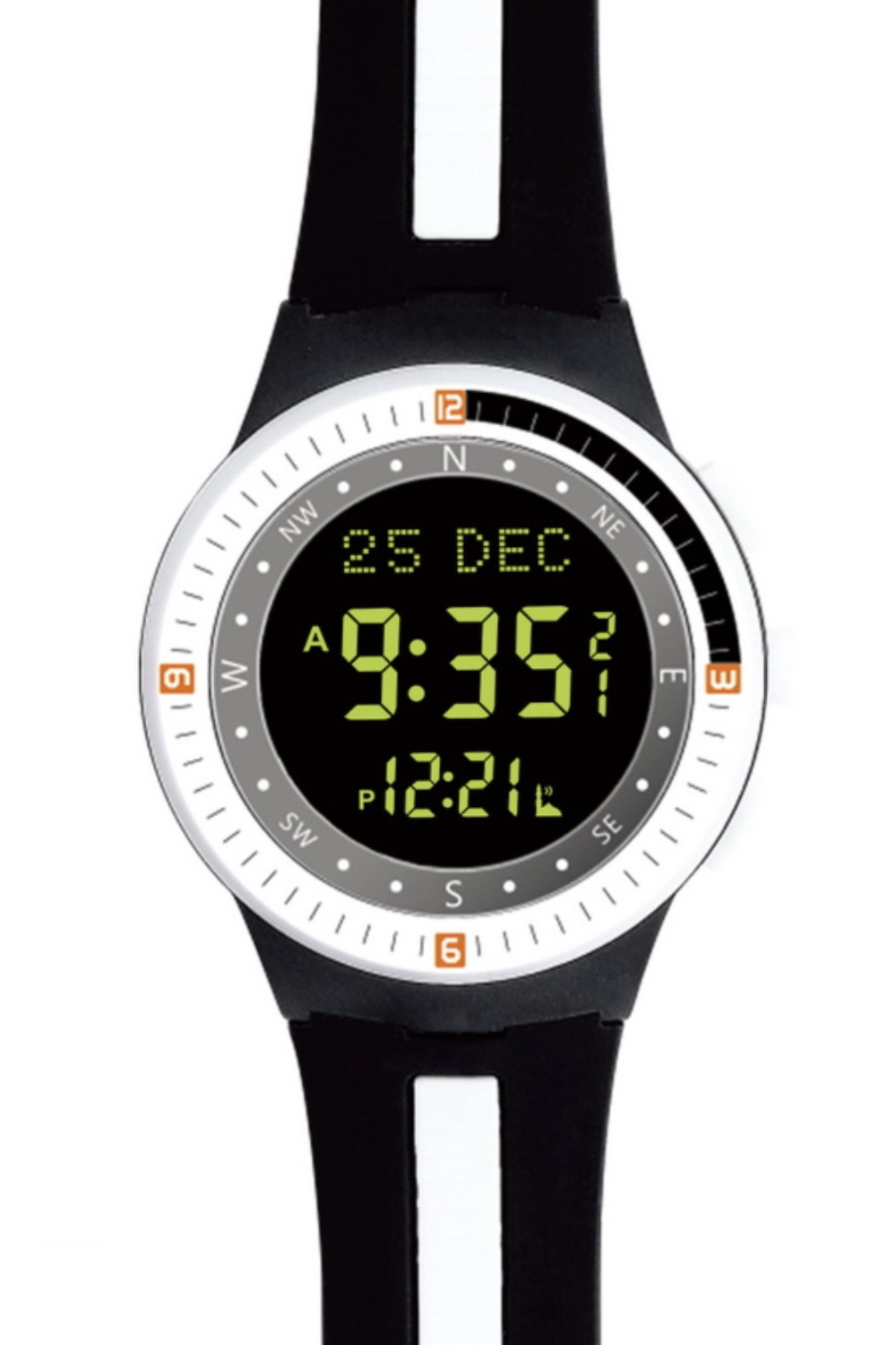 Islamilaista urheilukelloa AL-HARAMEEN HA-6505 Adhanin aikataulukello, vedenkestävä, digitaalinen azan-kello-Montre & Horloge Adhan-Safwa Boutique