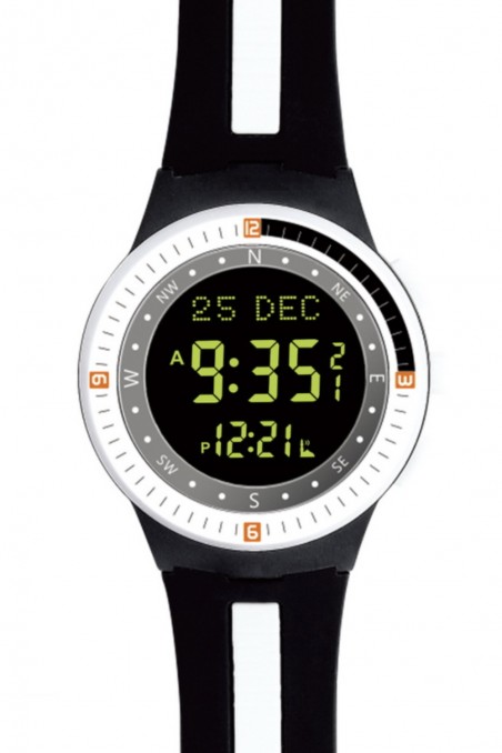 Islamisk sportklocka AL-HARAMEEN HA-6505 Adhan tidvattentät klocka, Digital Azan klocka-Montre & Horloge Adhan-Safwa Boutique