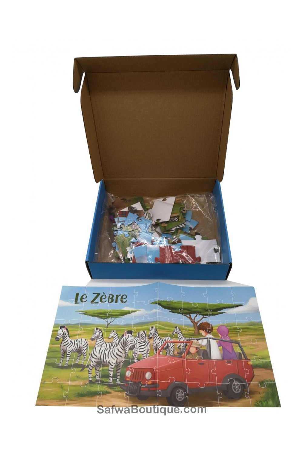 Puzzle O Zebra - Edições MuslimKid-jeux educatifs-Safwa Boutique