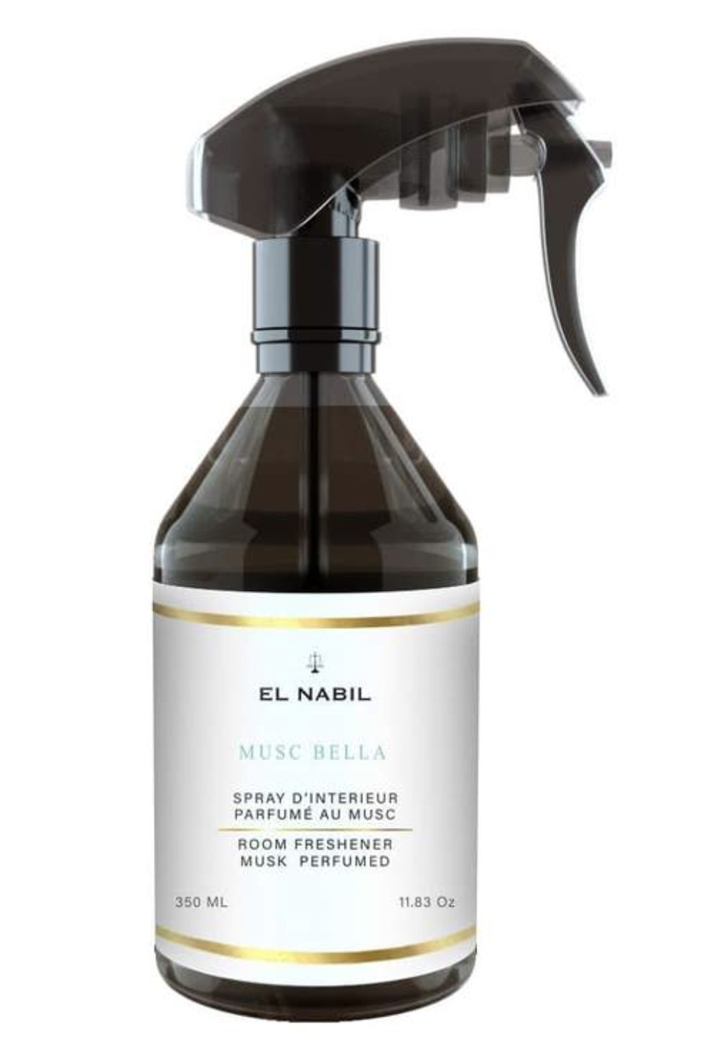 Sisätilojen suihke, huoneenraikastin MUSC BELLA 350mL - El Nabil-Parfums d'Ambiance-Safwa Boutique