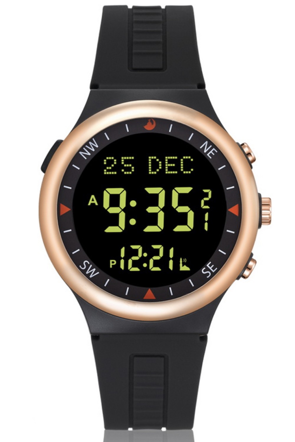 Digitaalinen kello Al Harameen HA-6504, Al-Haramainin tyylikkäät kellot nuorille-Montre & Horloge Adhan-Safwa Boutique