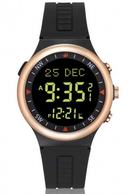 Digitaalinen kello Al Harameen HA-6504, Al-Haramainin tyylikkäät kellot nuorille-Montre & Horloge Adhan-Safwa Boutique