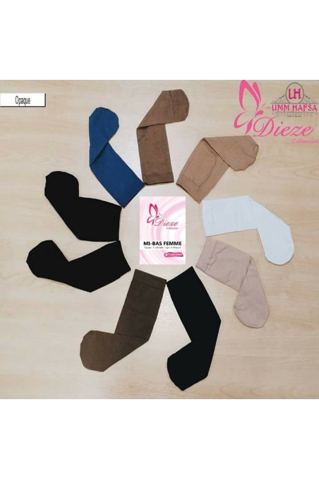 “Dieze Opaque kousen van Umm Hafsa”-Mis-Bas & Gant-Safwa Boutique