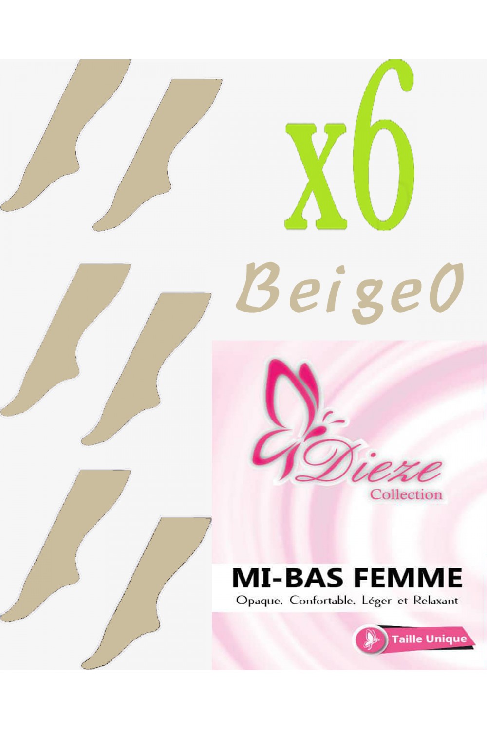 “Dieze Opaque Strümpfe von Umm Hafsa”-Socken & Handschuhe-Safwa Boutique