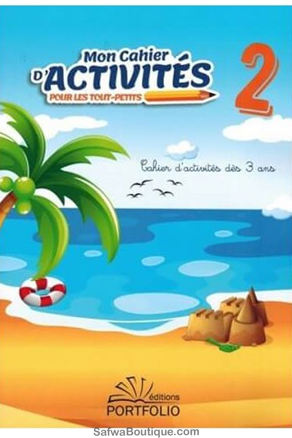 Min Aktivitetsbog for småbørn Vol 2 (fra 3 år) - Portofolio Udgave-Livres Enfants-Safwa Boutique