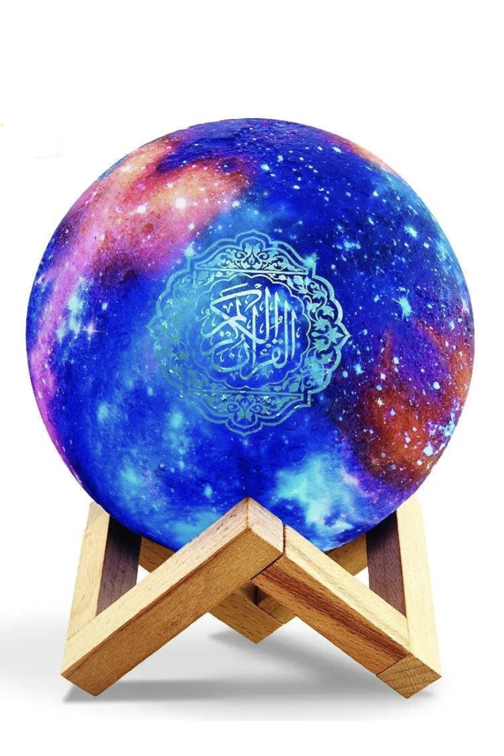 Koranische Nachtlicht Mondlampe Galaxy QB512 mit Lautsprecher Koran Bluetooth verbindet Android und iOS - Equantu QB512-Koranisches Nachtlicht-Safwa Boutique