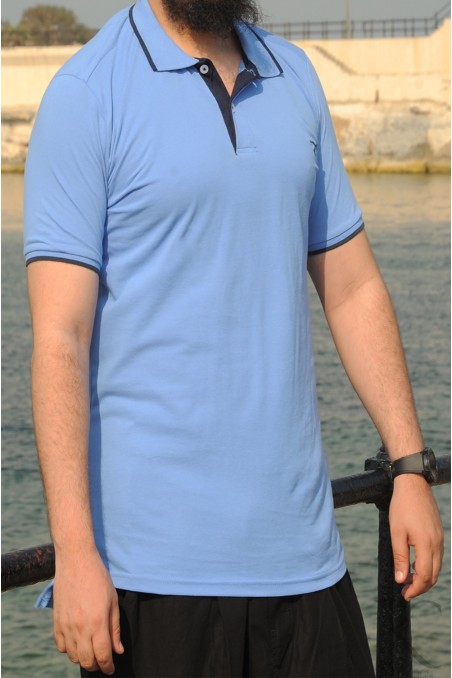 Polo oversize 100 % algodón Rayane 11PO-Tee-Shirts & Polos-Safwa Boutique