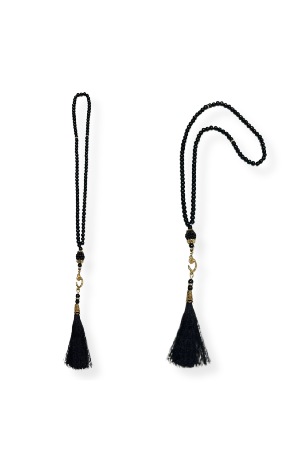 Elegant Gift Box Fabric Pouch Prayer Mat & Tasbih (Rosary) Luxury Velvet Sajada-Prayer Rugs Sejjada-Safwa Boutique